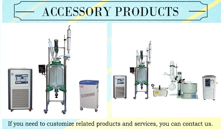 CE Certification 50L 80L 100L Industrial Pilot Plant Distillation Column Jacketed Glass Reactor