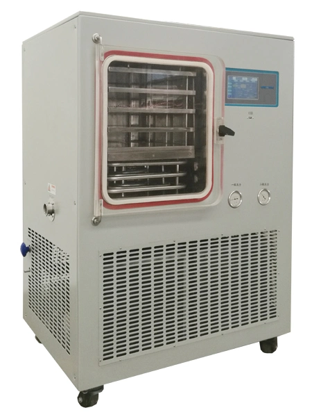 Pilot Automatic Vacuum Freeze Dryer for Food and Medicine 10kg/24h